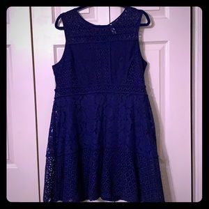 Blue Lace Dress